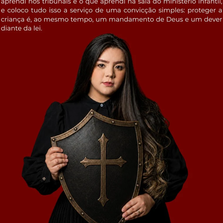Isabelle Cordova, autora do Igreja Blindada